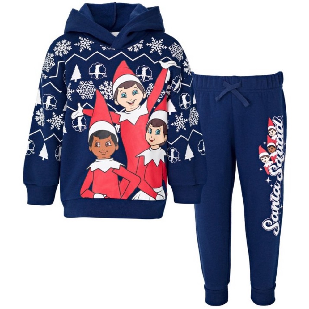 NWOT The Elf on the Shelf Hooded Sweatshirt and Sweatpants set